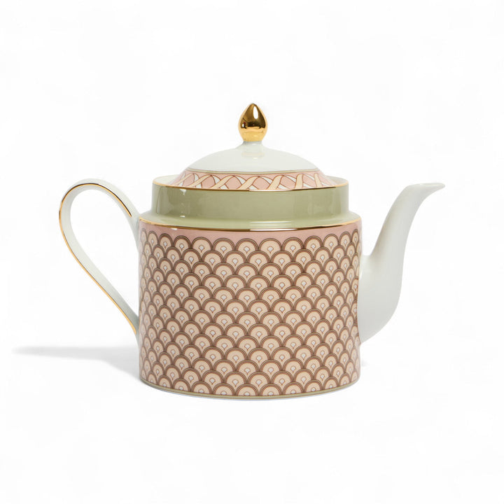 Odysseus Dusty Pink Impero Tea Pot - La Double J Home - Ileana Makri