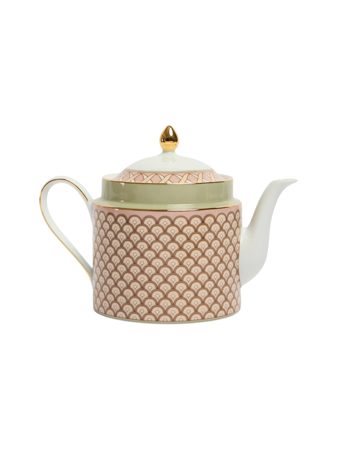 Odysseus Dusty Pink Impero Tea Pot - La Double J Home - Ileana Makri