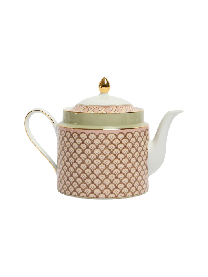 Odysseus Dusty Pink Impero Tea Pot - La Double J Home - Ileana Makri