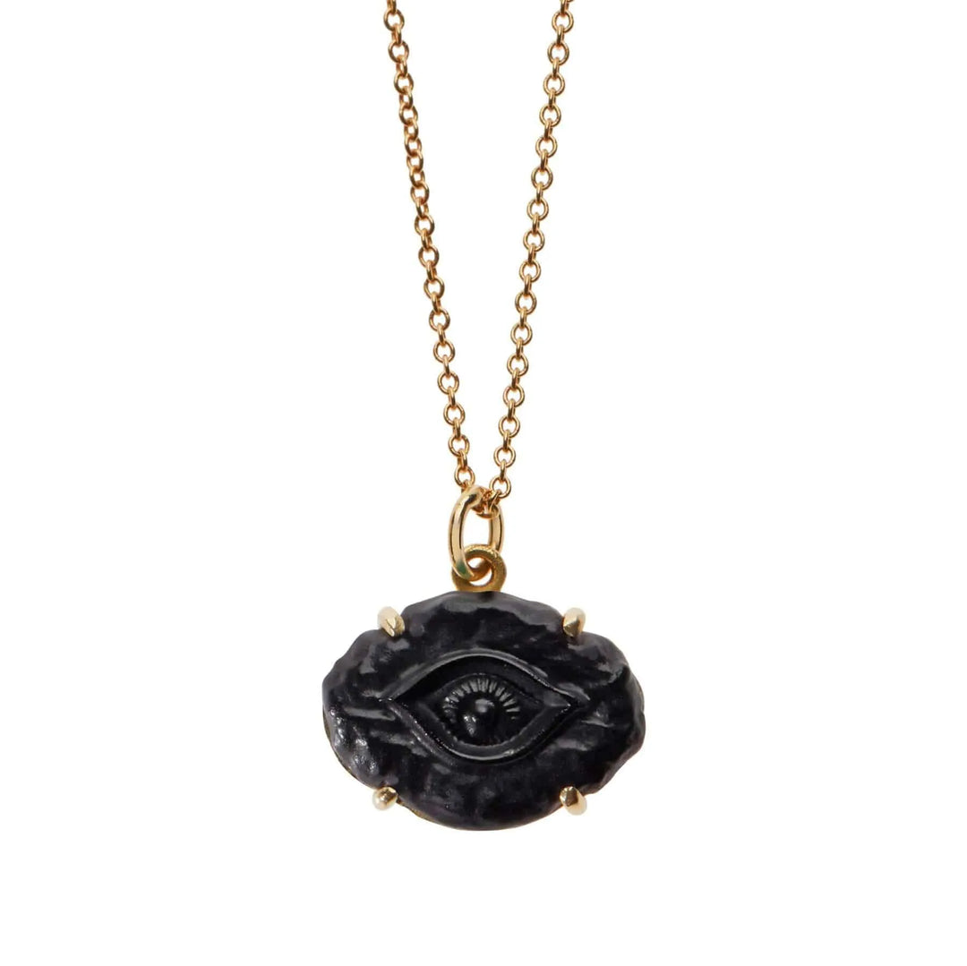 Onyx Evil Eye - Exclusive - Ileana Makri store