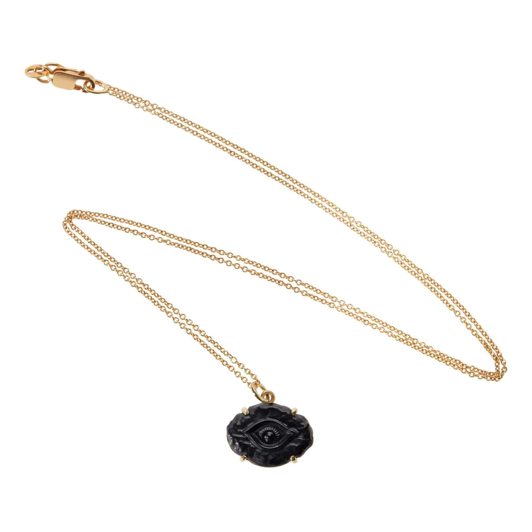 Onyx Evil Eye - Exclusive - Ileana Makri store