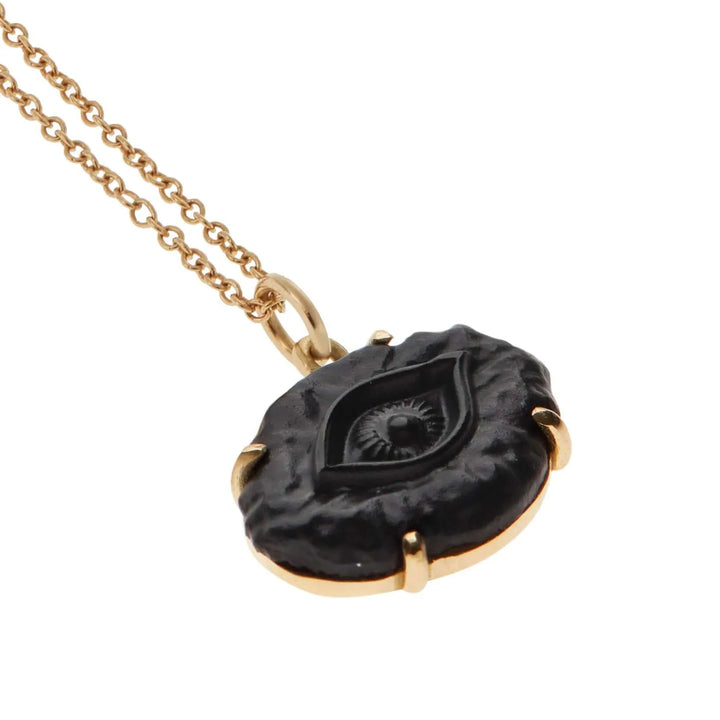 Onyx Evil Eye - Exclusive - Ileana Makri store