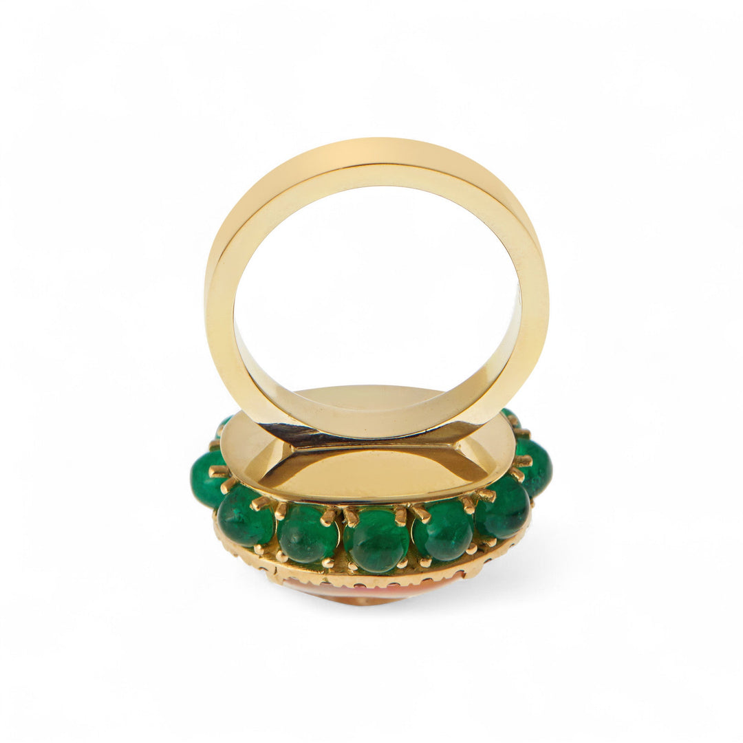 Opal Eternity Flower Ring - OAK - Archive - Ileana Makri