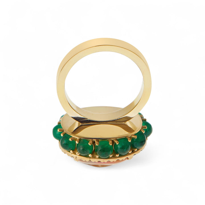 Opal Eternity Flower Ring - OAK - Archive - Ileana Makri