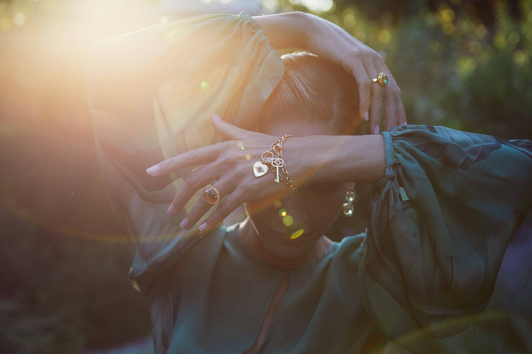 Opal Eternity Flower Ring - OAK - Archive - Ileana Makri