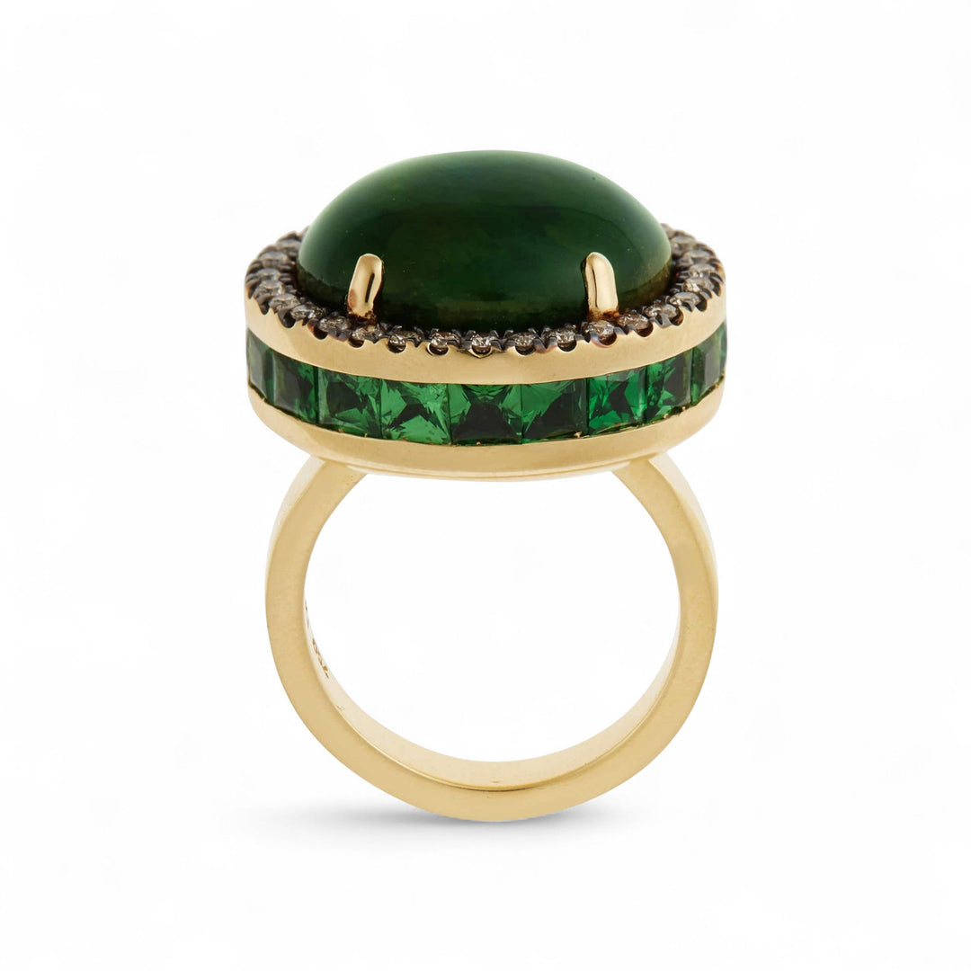 Opal Eternity Flower Ring - OAK - Archive - Ileana Makri