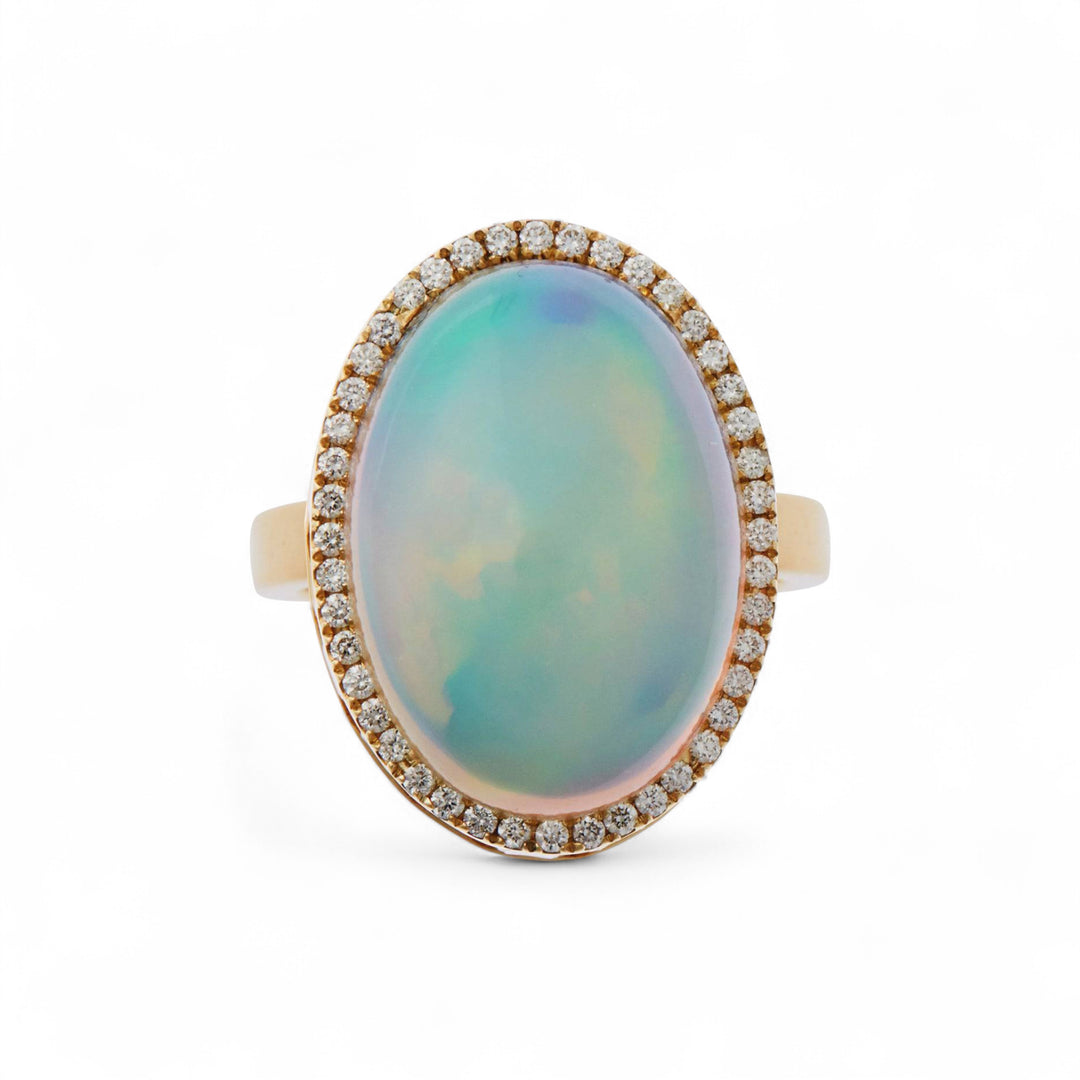 Opal Eternity Ring