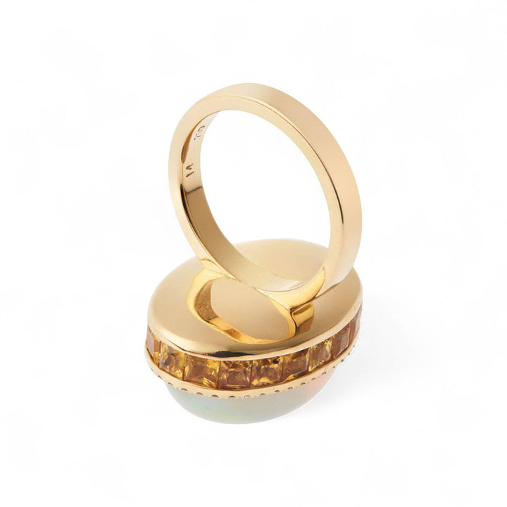 Opal Eternity Ring - OAK - Archive - Ileana Makri