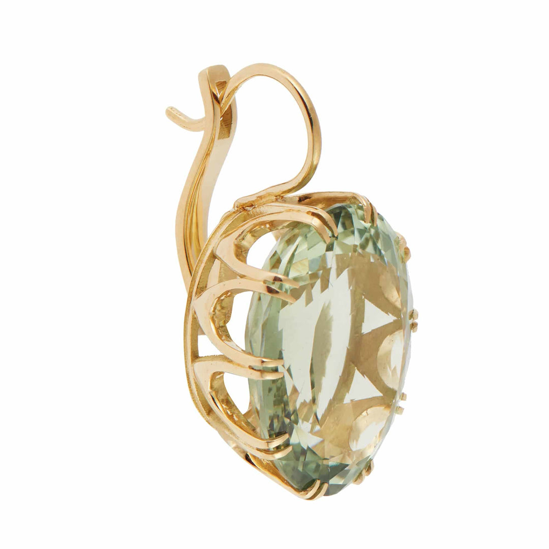 Oval Crown Green Amethyst - Crown - Ileana Makri