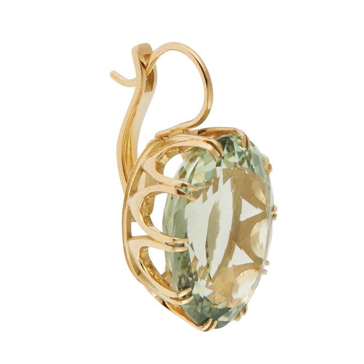 Oval Crown Green Amethyst - Crown - Ileana Makri