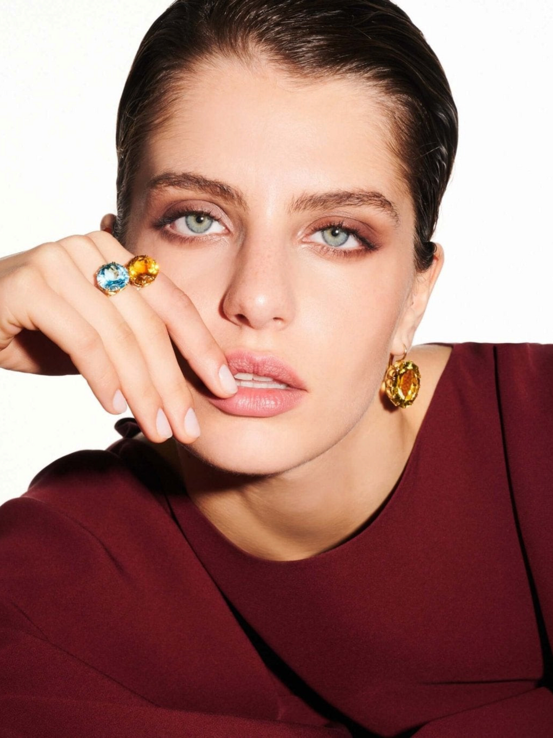 Oval Crown Lemon Topaz - Crown - Ileana Makri