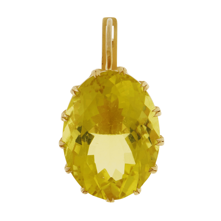 Oval Crown Lemon Topaz - Crown - Ileana Makri