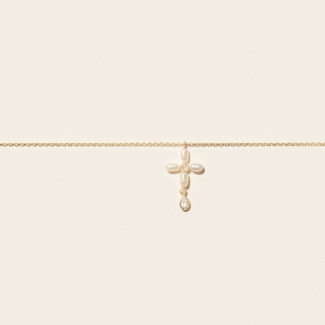 Palerme Necklace White Pearl - Pascale Monvoisin - Ileana Makri