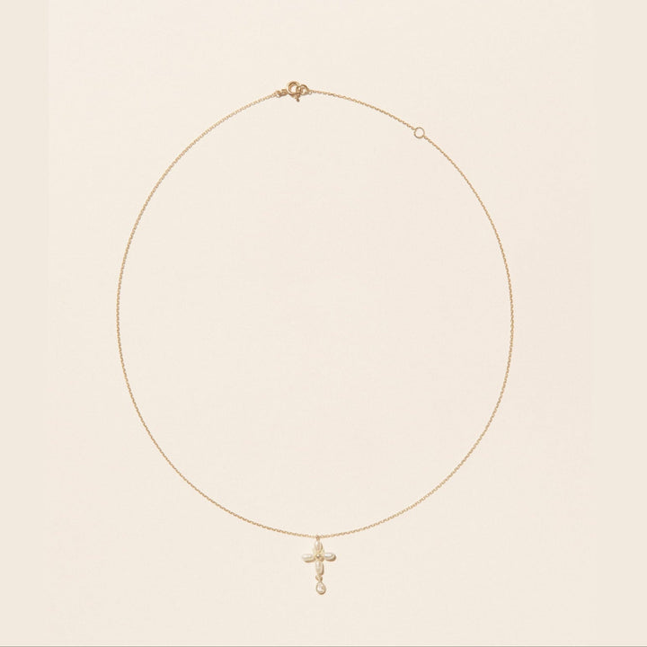 Palerme Necklace White Pearl - Pascale Monvoisin - Ileana Makri
