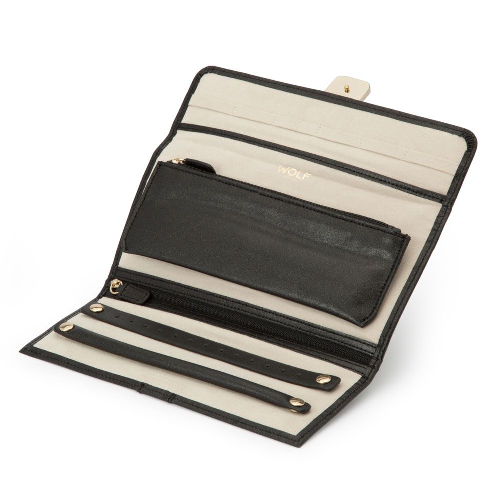Palermo Jewellery Roll Anthracite - WOLF - Ileana Makri