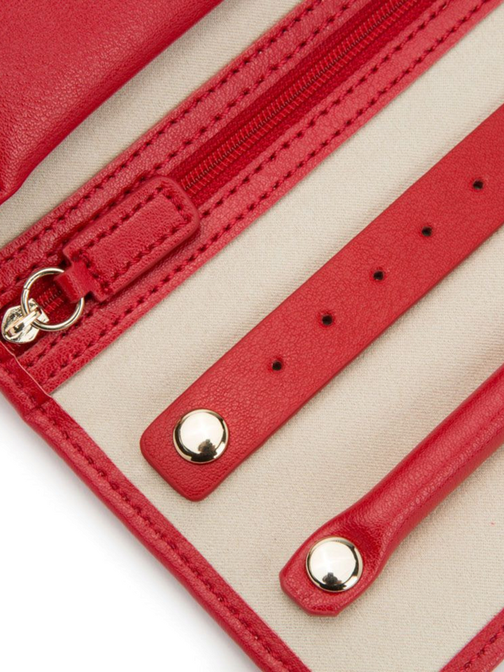 Palermo Jewellery Roll Red - WOLF - Ileana Makri
