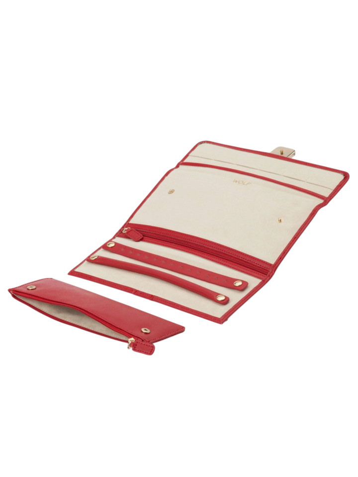 Palermo Jewellery Roll Red - WOLF - Ileana Makri