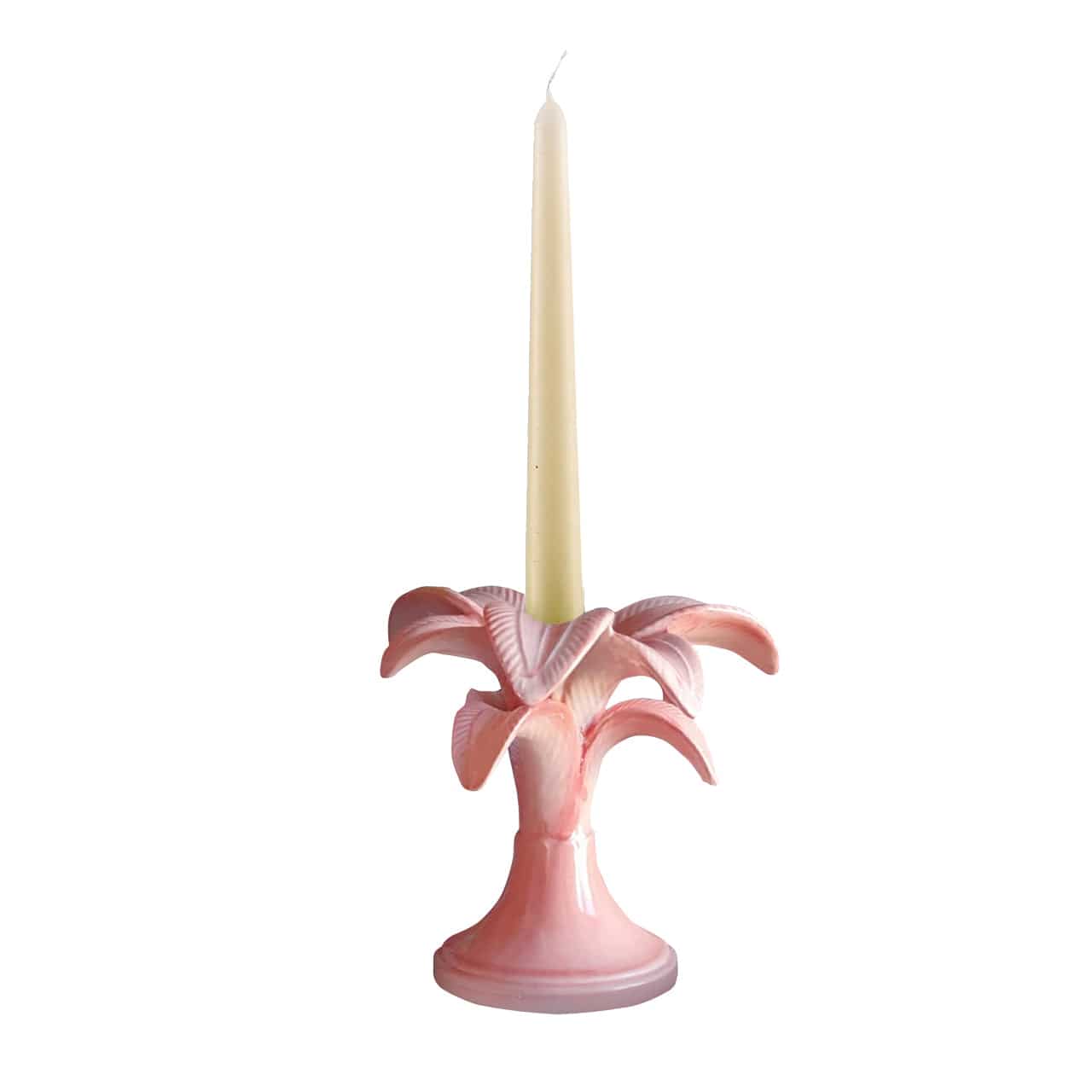 Palm Candleholder Pink Small - Les Ottomans - Ileana Makri store