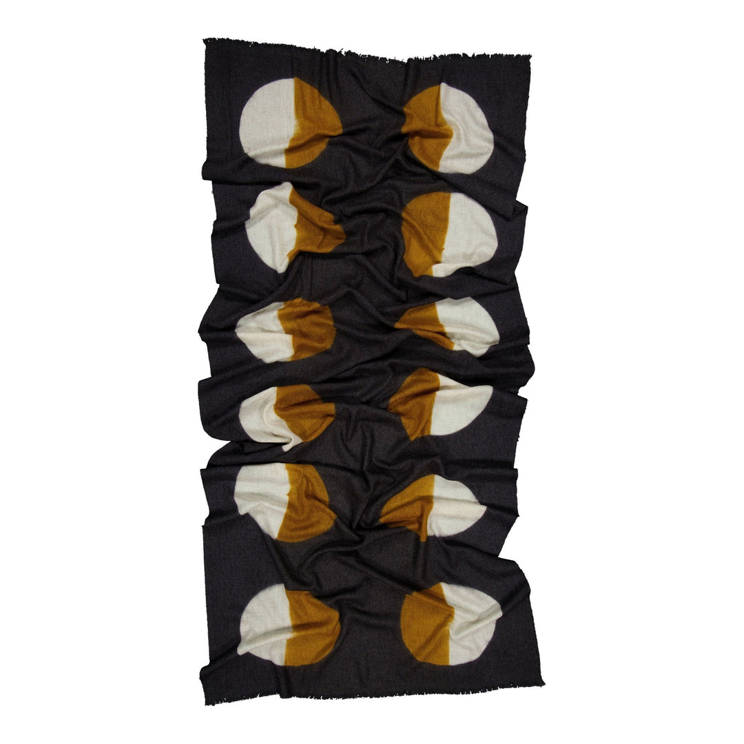 Parade Scarf Black & Gold - Denovembre - Ileana Makri