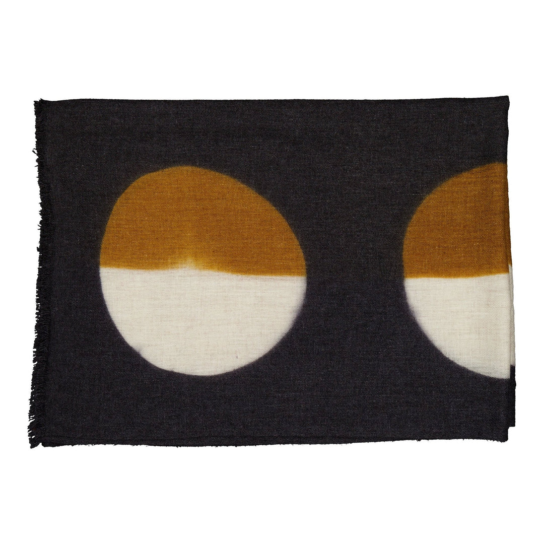 Parade Scarf Black & Gold - Denovembre - Ileana Makri
