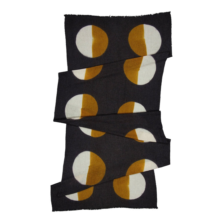 Parade Scarf Black & Gold - Denovembre - Ileana Makri
