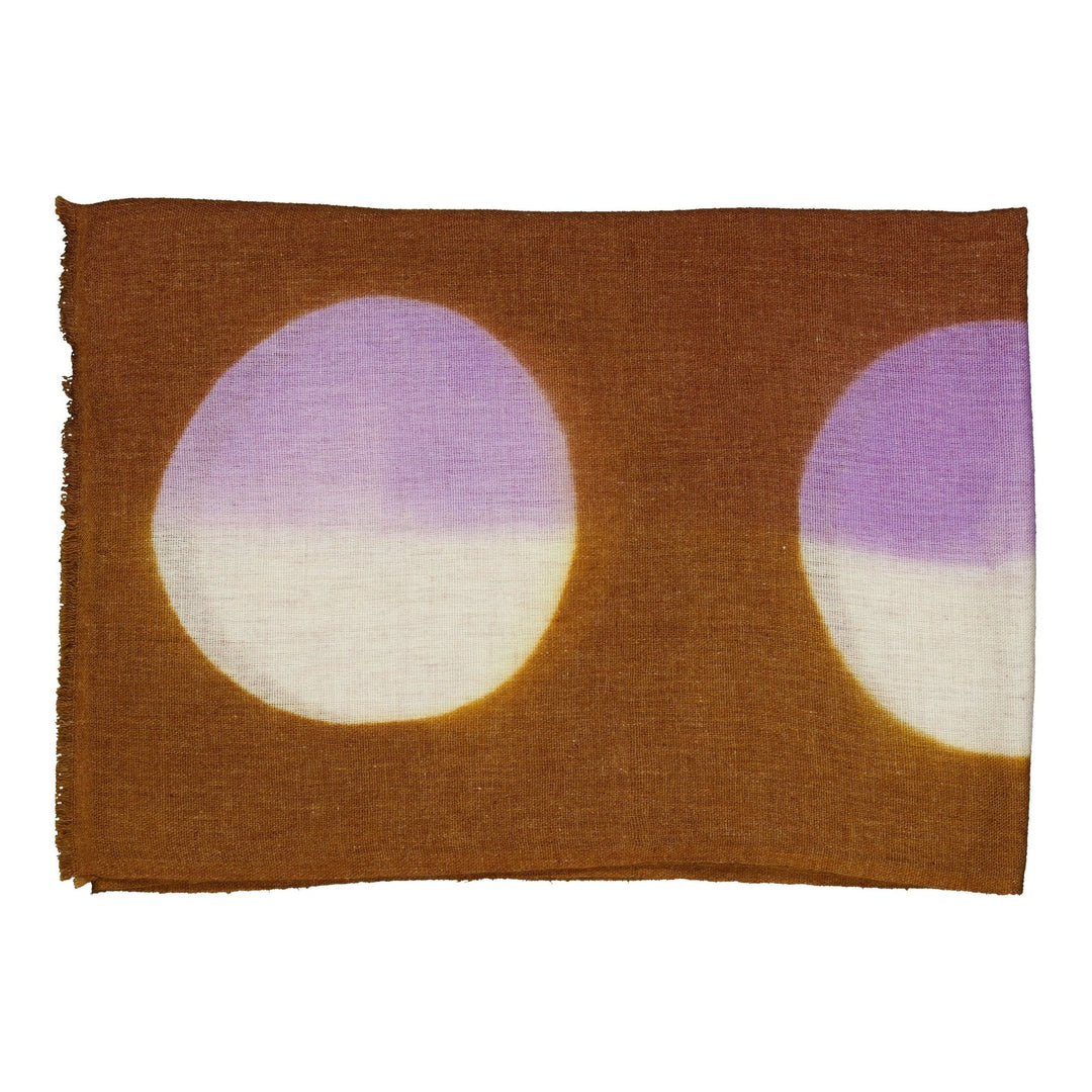 Parade Scarf Gold & Lilac - Denovembre - Ileana Makri