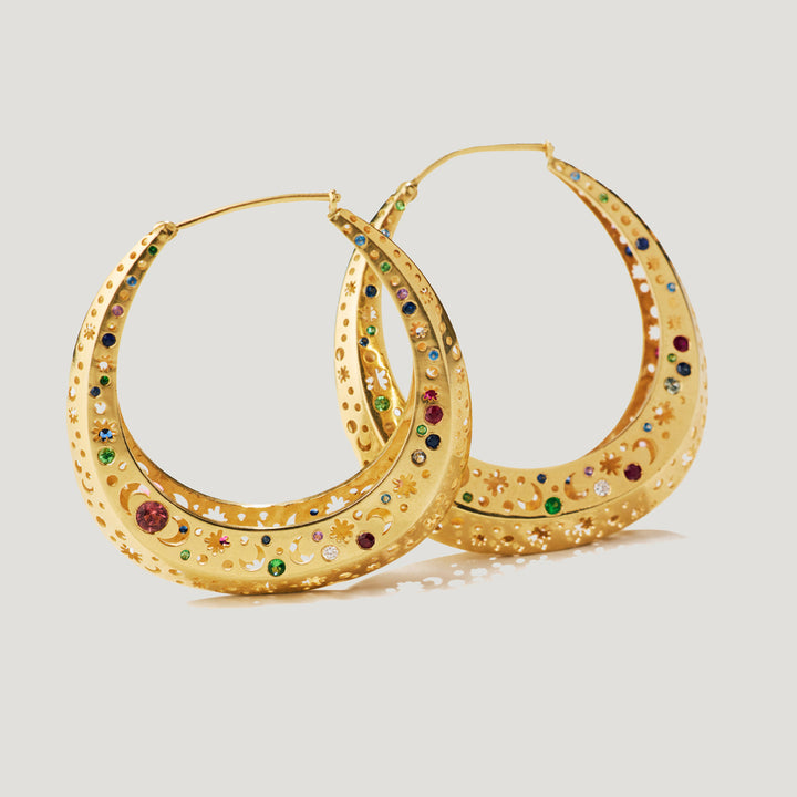 SA Large Hoop Earrings