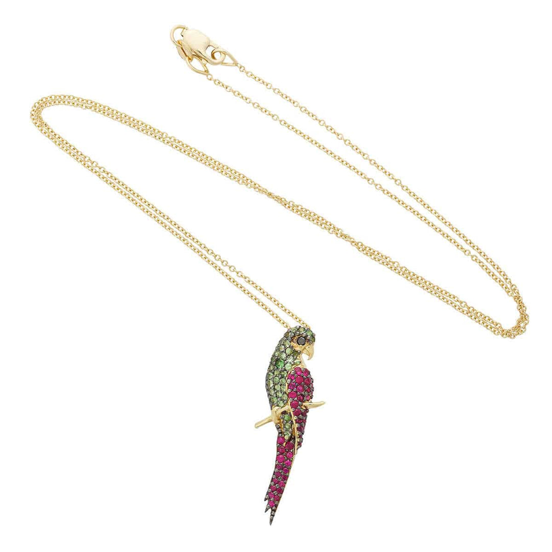 Parrot Pendant - TROPICAL PARADISE - Ileana Makri