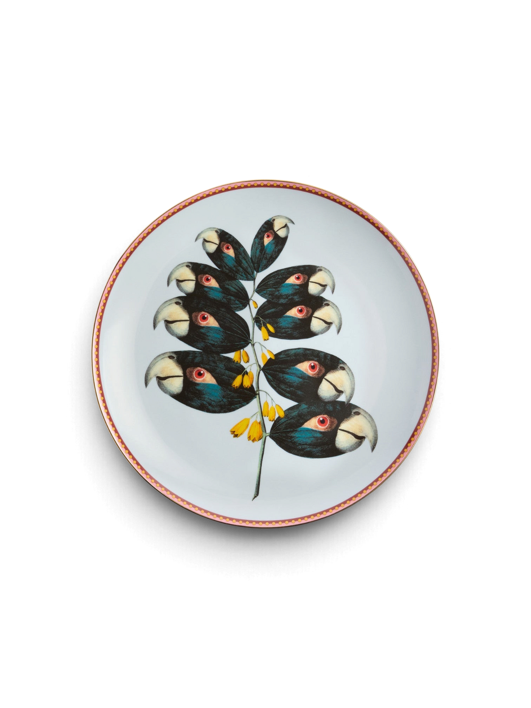 Parrot Stem Decorative Plate - La Double J Home - Ileana Makri