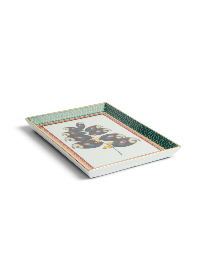 Parrotstem Forest Green Trinket Tray - La Double J Home - Ileana Makri