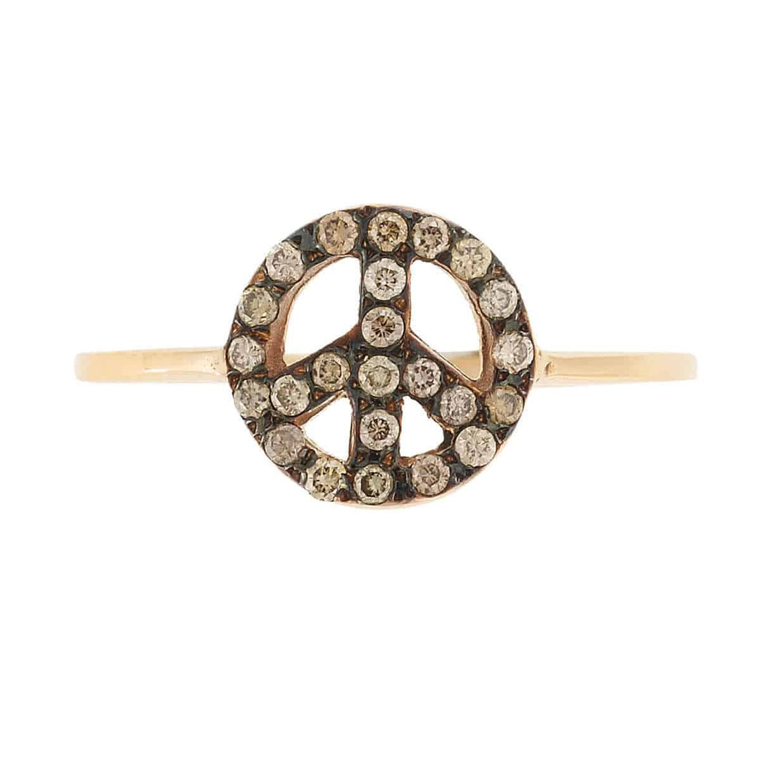 Peace Ring P - Chd - SYMBOLS - Ileana Makri