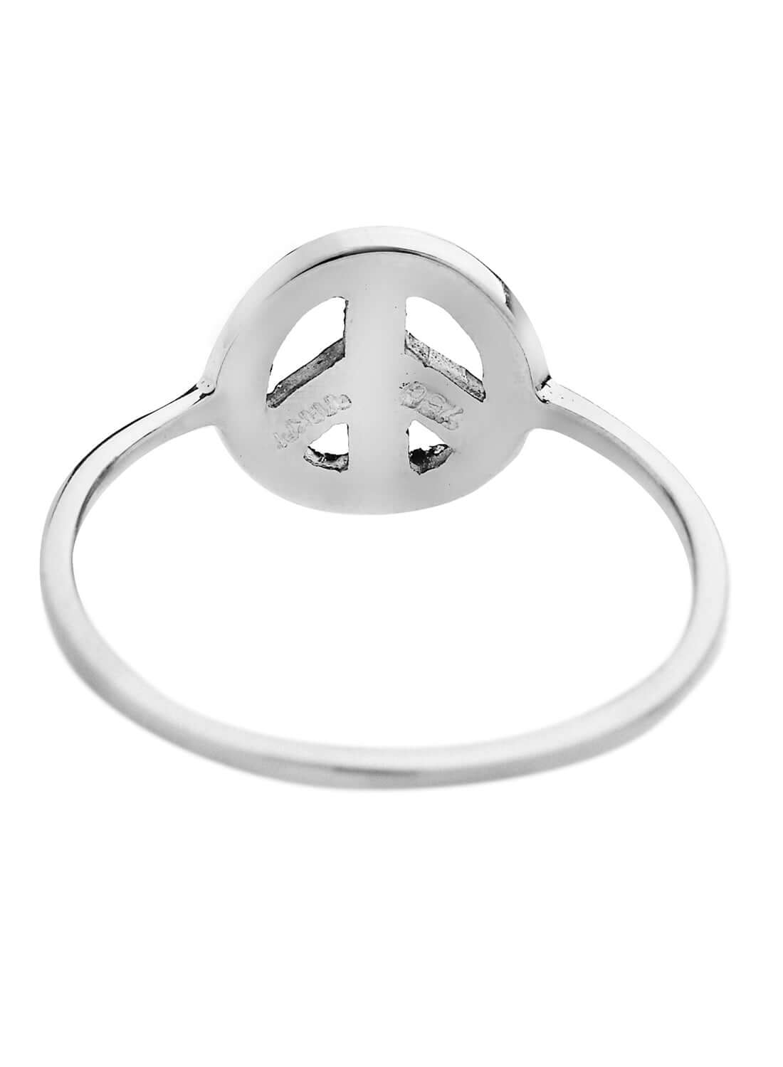 Peace Ring W-D - SYMBOLS - Ileana Makri store