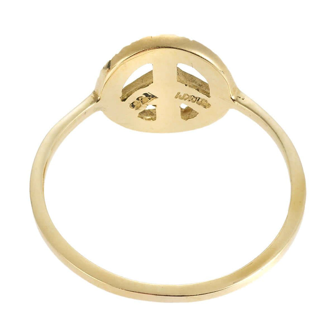 Peace Ring Y - D - SYMBOLS - Ileana Makri