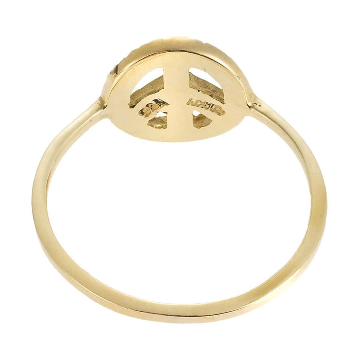 Peace Ring Y - D - SYMBOLS - Ileana Makri
