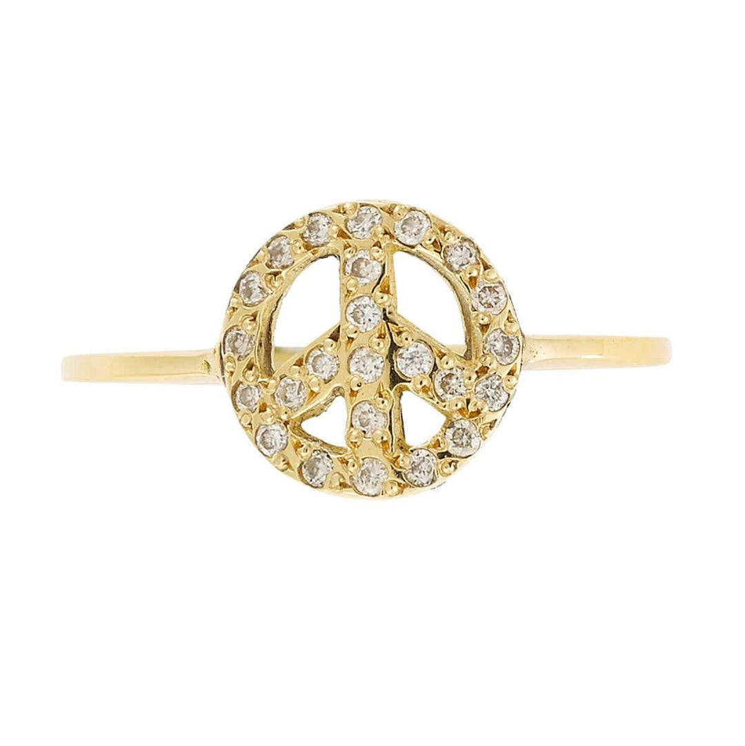 Peace Ring Y - D - SYMBOLS - Ileana Makri