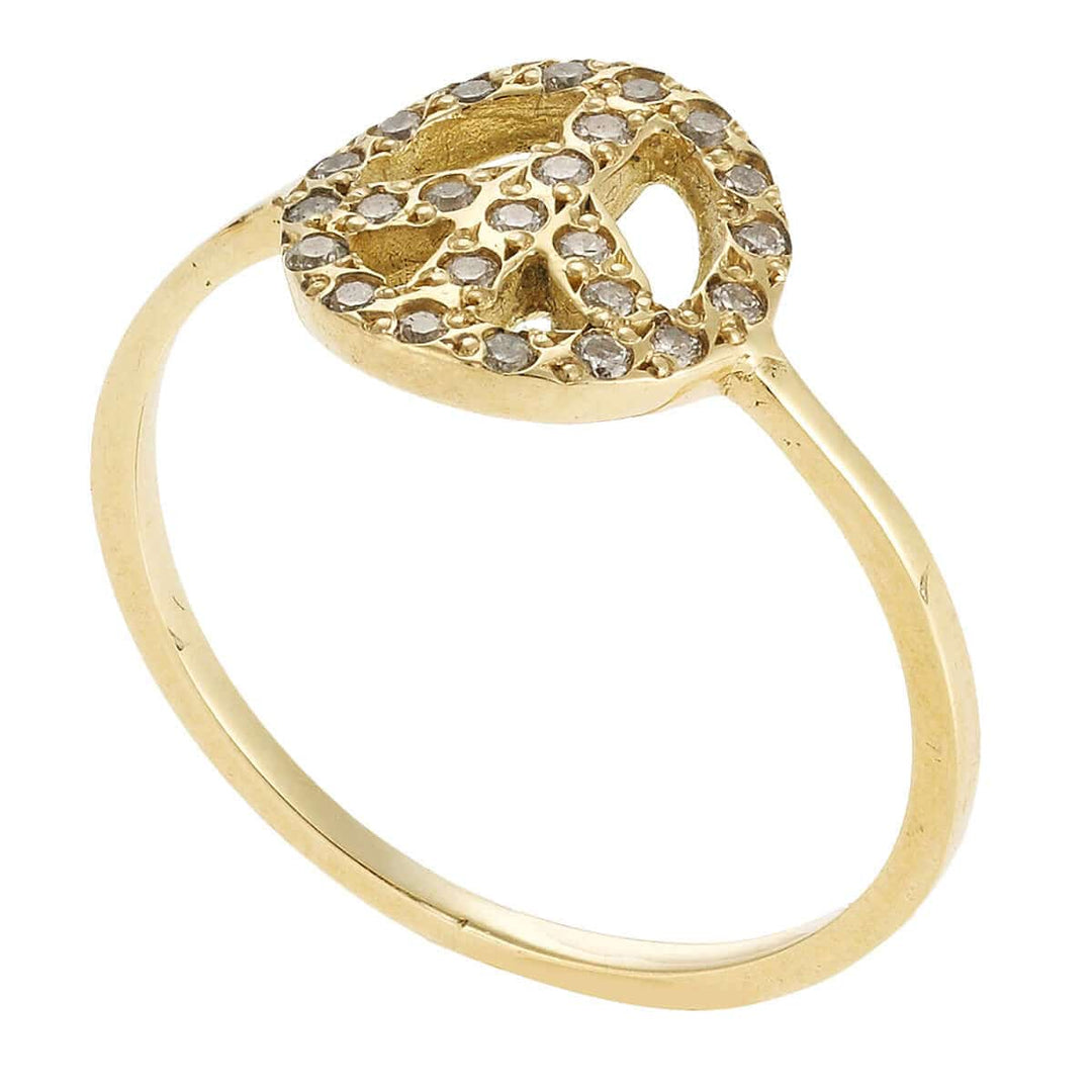 Peace Ring Y - D - SYMBOLS - Ileana Makri