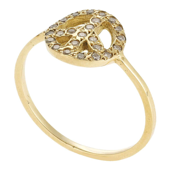 Peace Ring Y - D - SYMBOLS - Ileana Makri