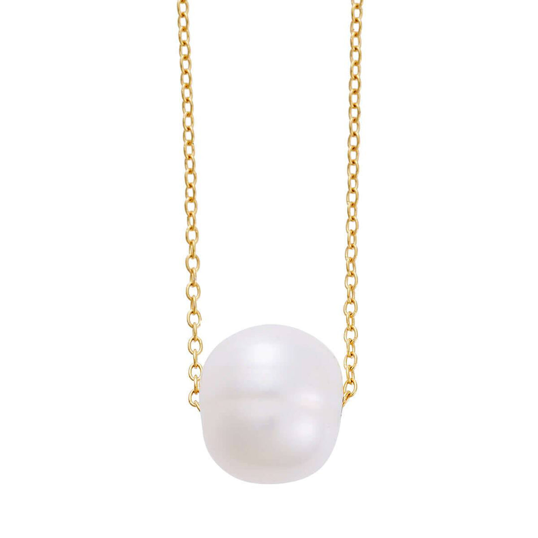 Pearl Planet Necklace - Eye M UFO - Ileana Makri