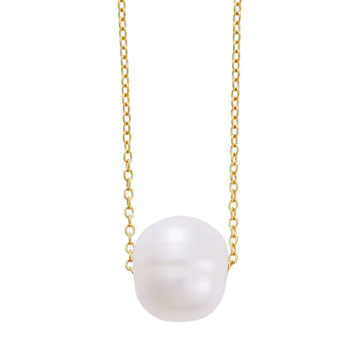 Pearl Planet Necklace - Eye M UFO - Ileana Makri