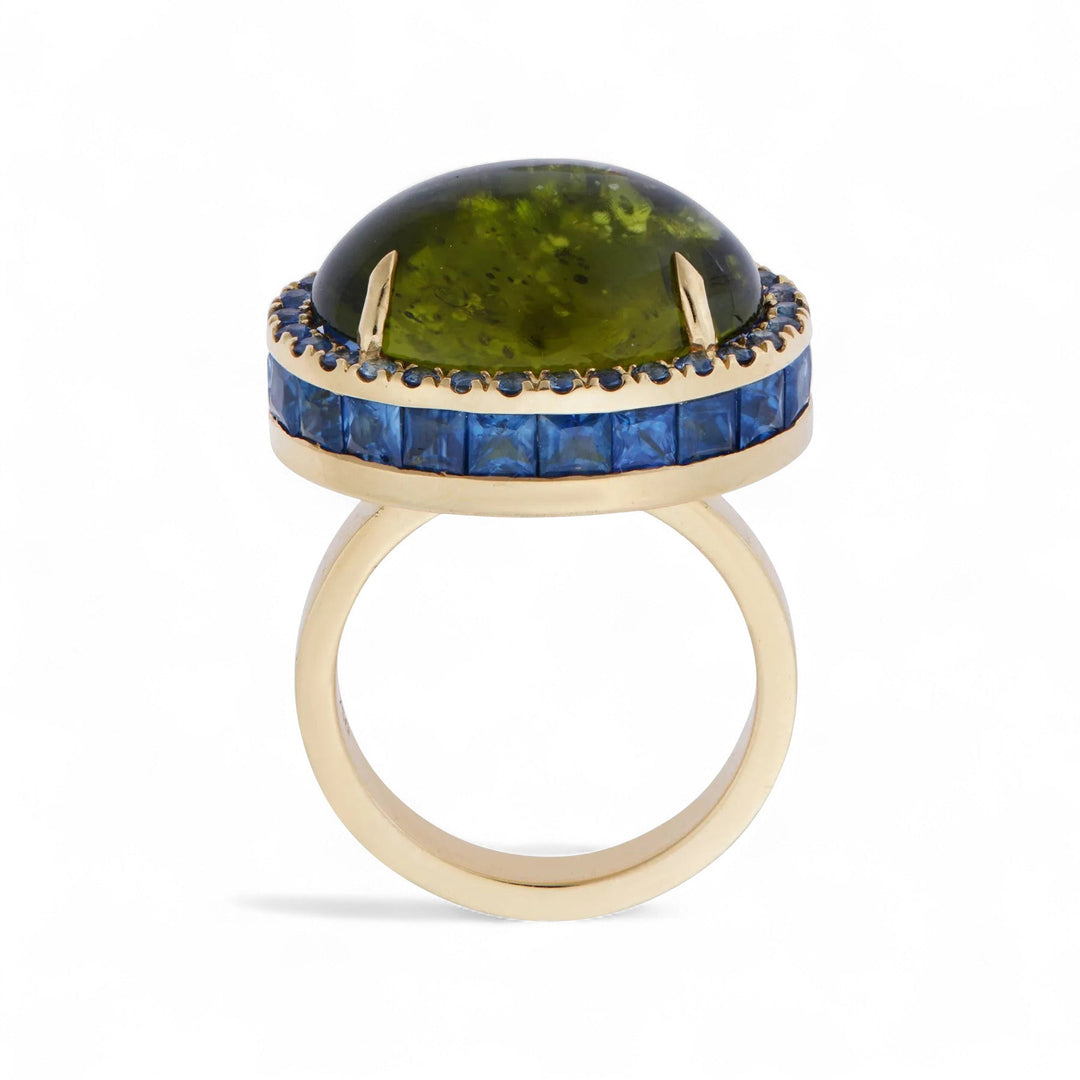 Peridot Oasis Ring - One of a Kind - Ileana Makri