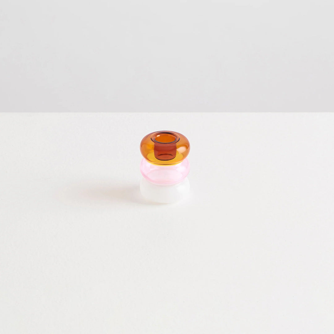 Petite Pauline Amber Pink White - Maison Balzac - Ileana Makri