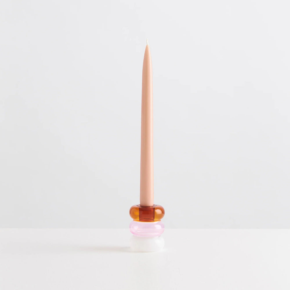 Petite Pauline Amber Pink White - Maison Balzac - Ileana Makri