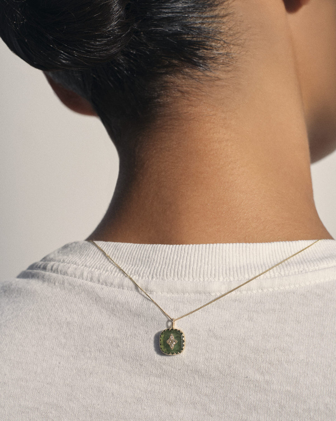 Pierrot Aventurine Quartz Necklace
