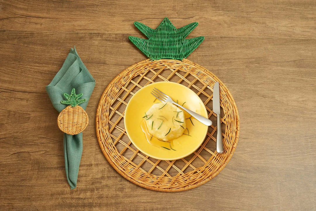 Pineapple Placemats (Set of 4) - Serpui - Ileana Makri store