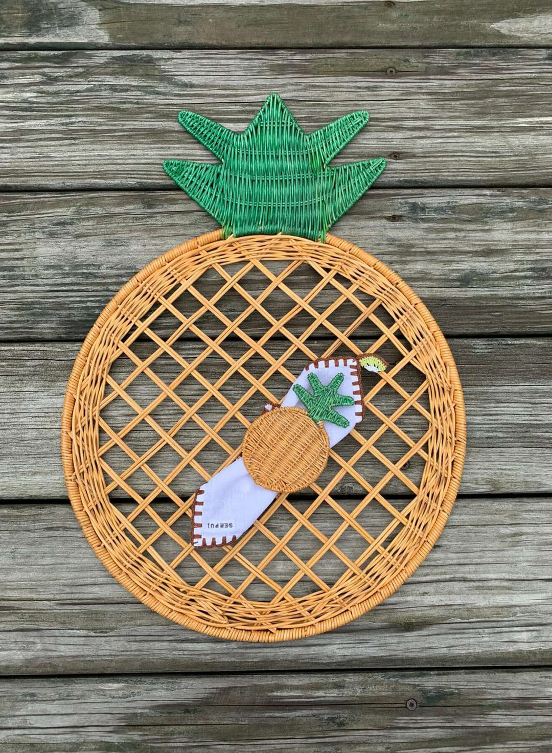 Pineapple Placemats (Set of 4) - Serpui - Ileana Makri store