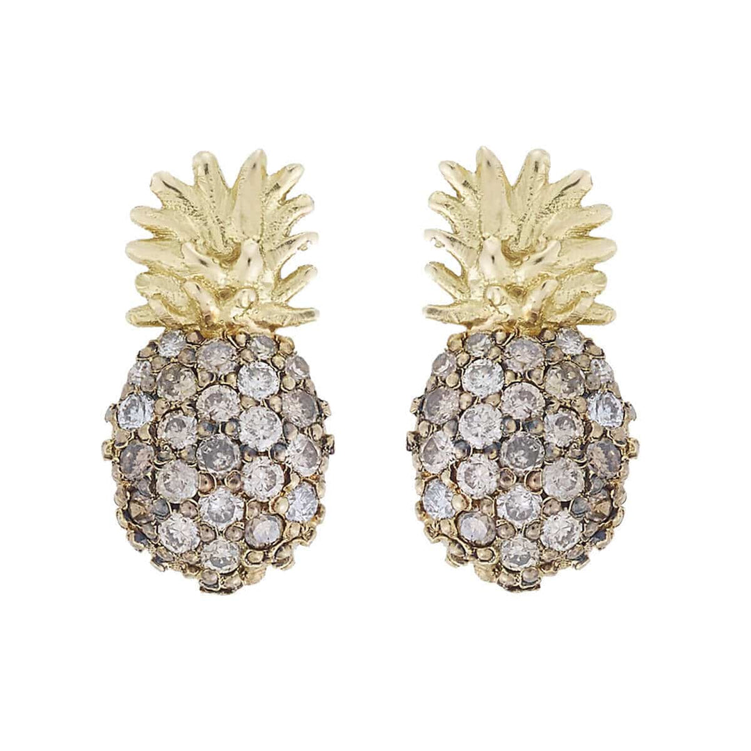 Pineapple Studs - TROPICAL PARADISE - Ileana Makri store