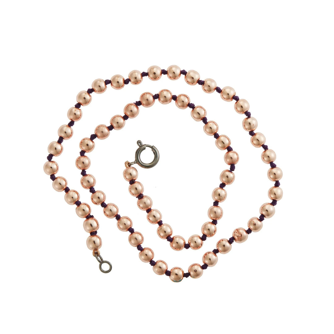 Pink Hematite Beads - Eye M Beads - Ileana Makri