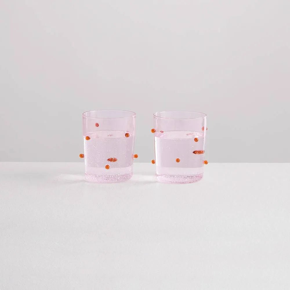 Pomponette Pink & Amber (set of 2) - Maison Balzac - Ileana Makri
