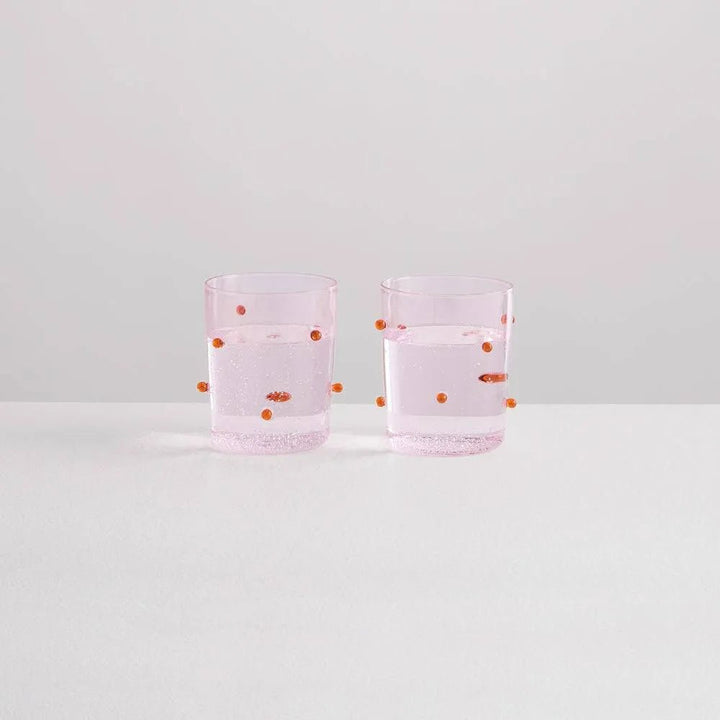 Pomponette Pink & Amber (set of 2) - Maison Balzac - Ileana Makri