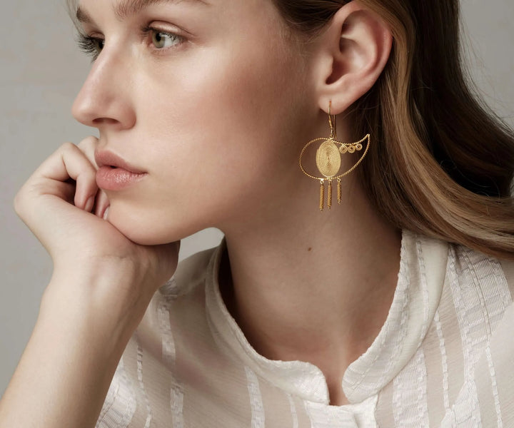 Poulia Earrings - IM x Zeus & Dione - Ileana Makri store